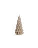 Rustik Lys Rustik Lys – Kerstboom kaars – Linnen – 6x12cm