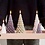 Rustik Lys Rustik Lys – Christmas tree candle – Brique – 10x20cm