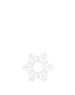 Storefactory Storefactory – Kaars Manchet Snö - Snowflake