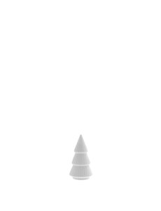 Storefactory Storefactory – Gransund Mini – Mat wit keramiek Sparrenboom