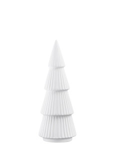 Storefactory Storefactory – Gransund Small – Matte white ceramic Spruce tree