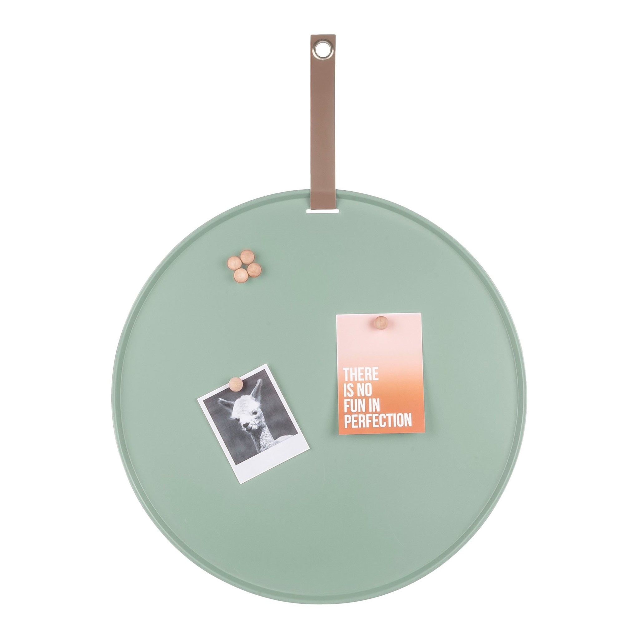 Present Time Decoratief Memo - Magneet Board PERKY-Grayed Jade - MNH & Living