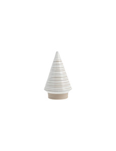 Storefactory Storefactory – Granas Small – Glanzend/mat wit/beige Sparrenboom