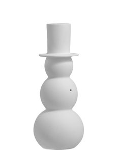 Storefactory Storefactory – Folke Large – Snowman made of matte white ceramic