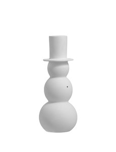 Storefactory Storefactory – Folke Large – Sneeuwpop van mat wit keramiek