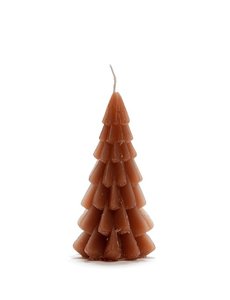 Rustik Lys Rustik Lys – Christmas tree candle – Rust – 6x12cm