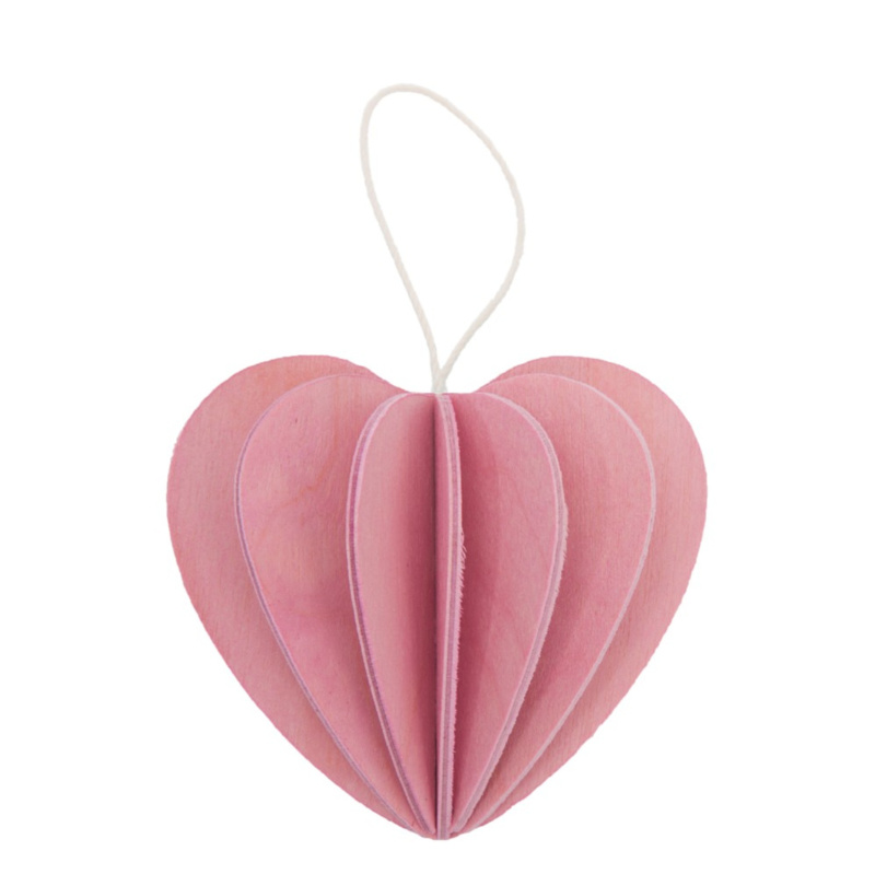 Lovi Heart - Light Pink 6.8cm - MNH Scandinavian Design & Living