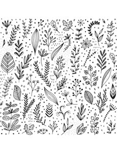 PPD PPD - Pure Leaflet white Napkin 33x33