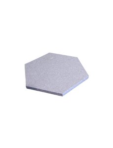 Verso Design Verso Design - KENNO Trivet - Zilvergrijs wol vilt - 18 cm