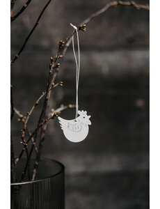 Storefactory Storefactory - Edith - hangende Paas decoratie - Wit