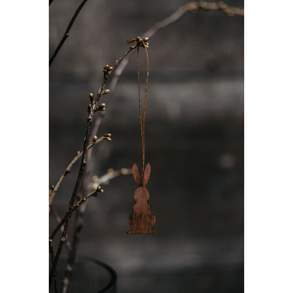 Storefactory Storefactory - Hugo - hanging Easter decoration - Brown