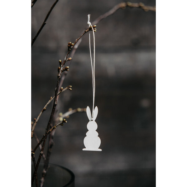 Storefactory Storefactory - Hugo - hanging Easter decoration - White