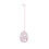 Storefactory Storefactory - Steninge - hanging Easter decoration - Pink