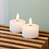 Sirius Sirius - Sille Tealight 2-pack white tea lights (suitable for remote control and dimming function)