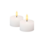 Sirius Sirius - Sille Tealight 2-pack white tea lights (suitable for remote control and dimming function)