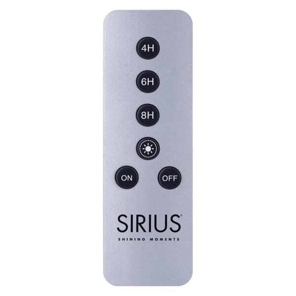 Sirius Sirius – Candle Remote Control with timer and dimmer function