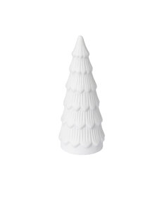 Storefactory Storefactory – Granbacken Large – Mat wit keramiek Sparrenboom