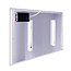Quality Heating Byecold Calefactor infrarrojo de espejo con iluminación LED 60 x 80 cm 450Watt