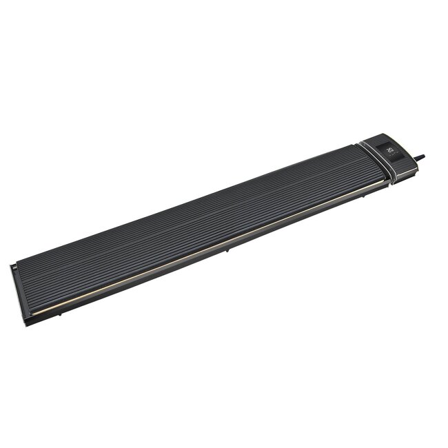 Wifi infrarrojos calentador de patio negro calentador con 1800 - 2400Watt