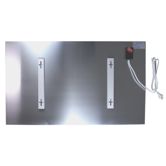 Quality Heating QH-GD Panel infrarrojo de cristal serie blanca 450, 580 ó 700 vatios