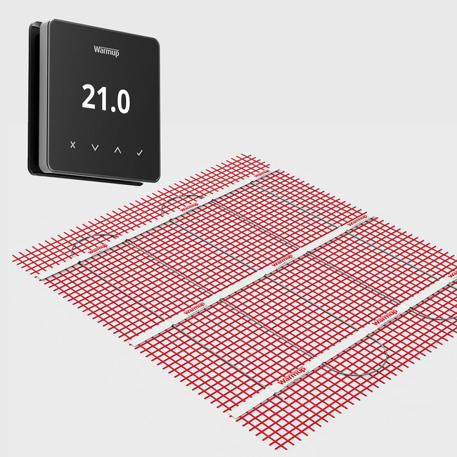 Warmup Calentamiento 150 vatios Stickymat elemento conjunto Wifi