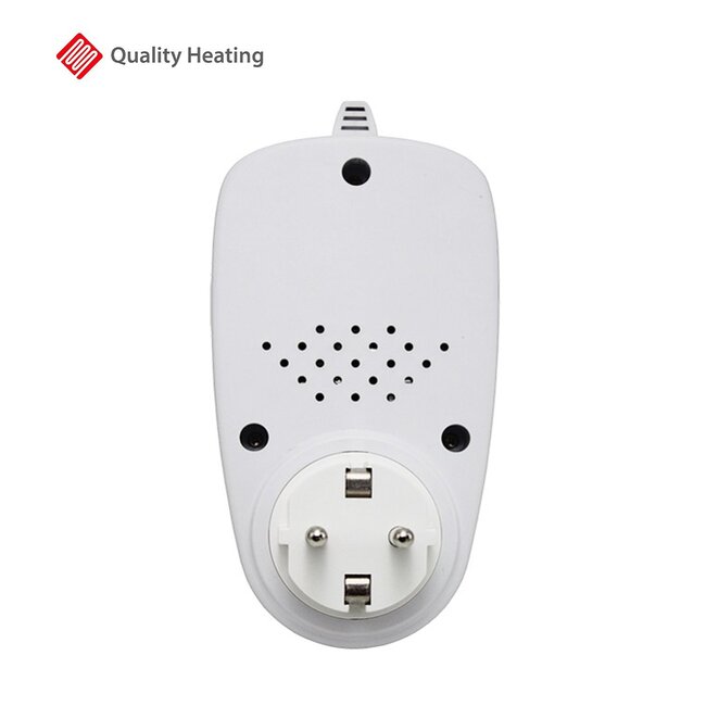 Termostato de toma Wifi con sensor independiente QH-42