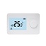 Quality Heating QH Basic easy termostato no programable que incluye minirreceptor empotrable