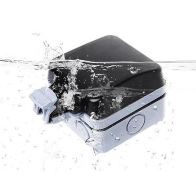 Enchufe exterior wifi 16A Google Home y Amazon Alexa IP66