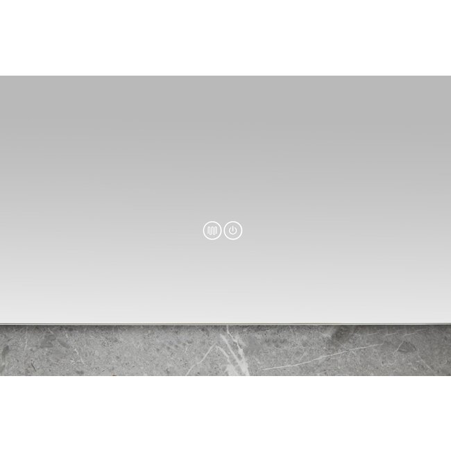 Bella Mirror Espejo 60 x 120 cm sin marco, iluminación LED empotrada y anticondensación