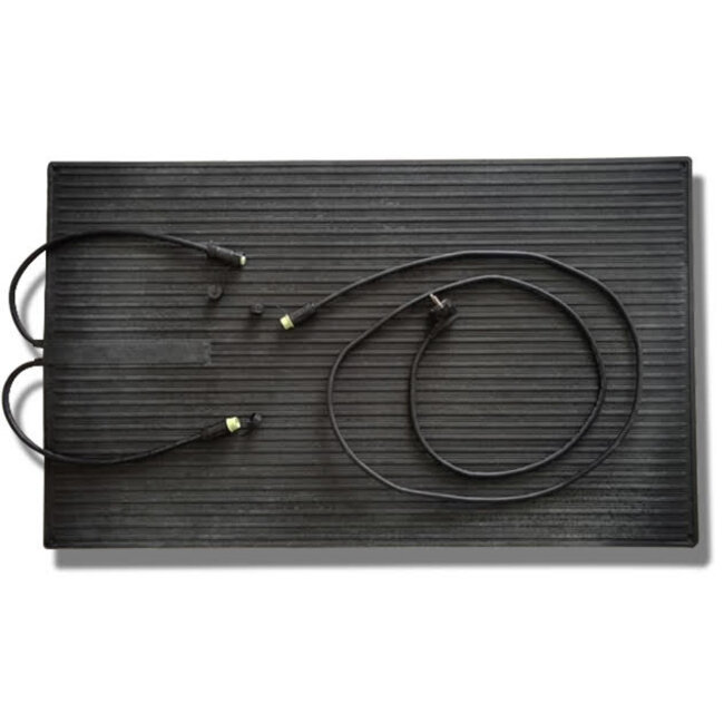 Esterilla de infrarrojos de goma conectable - Resistente al agua 60 x 100 cm