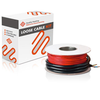 Cable de calefacción por suelo radiante 22,2 metros Juego de 400 vatios Cable de calefacción por suelo radiante 22,2 metros Juego de 400 vatios
