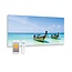 Quality Heating Byecold Panel infrarrojo de cristal impreso con wifi y mando a distancia mar 119x59 700Watt
