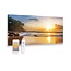 Quality Heating Byecold Panel infrarrojo de vidrio impreso sunrise 119x59 700Watt