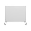 Quality Heating QH-FR Panel de infrarrojos móvil de la serie FR de 350 ó 700 vatios con ruedas incluidas