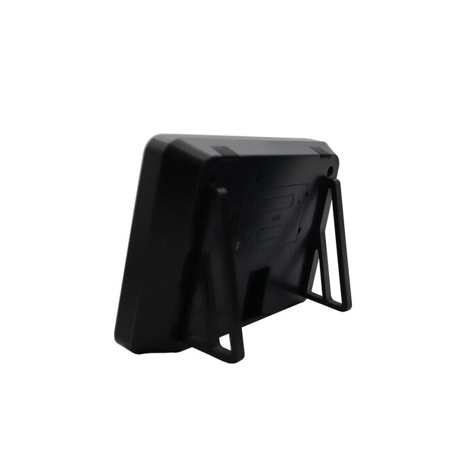 Quality Heating Termostato QH-Basic WiFi negro con receptor empotrado