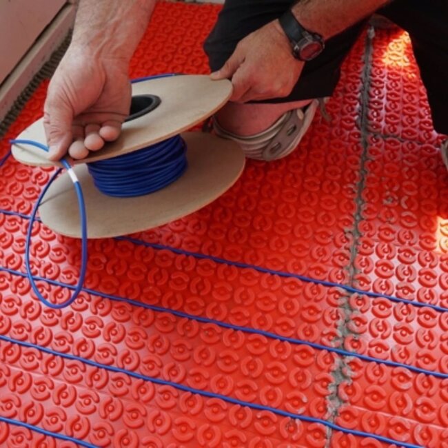 Warmup Cable de calefacción por suelo radiante eléctrico Warmup DCM-PRO de potencia estándar