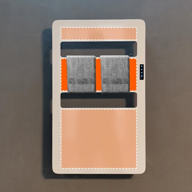 Quality Heating Radiador Eléctrico Rodeo 160Watt blanco