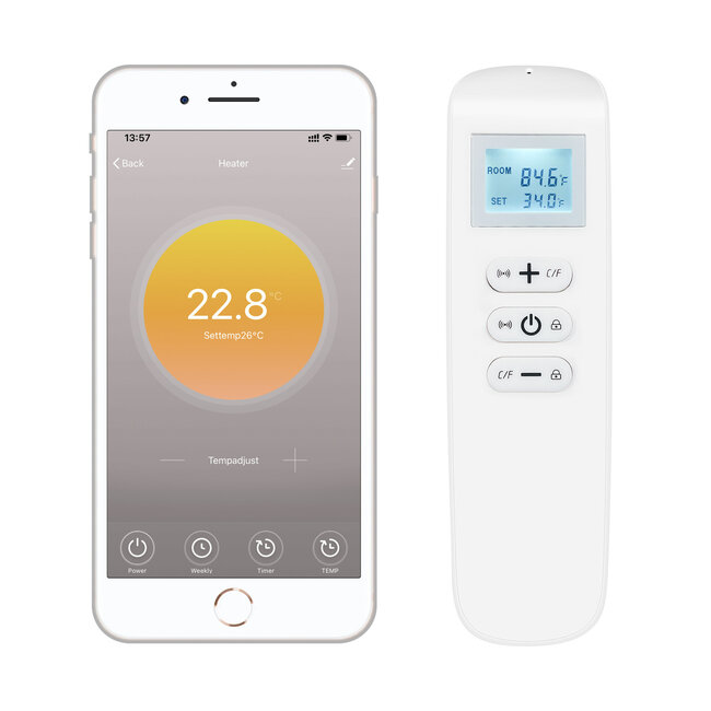 Quality Heating QH-FR Panel de infrarrojos Serie FR 59 x 59 cm - 350 vatios