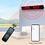 Quality Heating Calefactor infrarrojo de patio Calore negro 1600 - 2200Watt ajustable