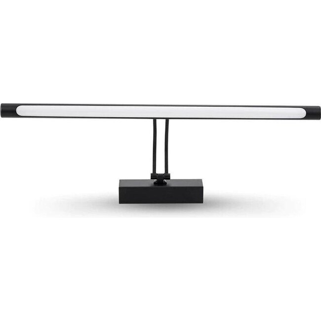 Nurion Lámpara espejo iluminación LED negro regulable