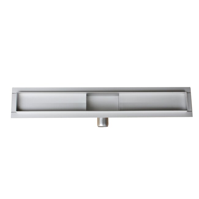 Nurion Brida para canal de ducha Nurion con salida lateral