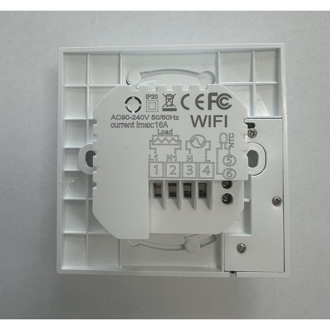 Termostato programable con control de diseño Wifi PRF-80