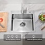 Nurion Fregadero Nurion Acero inoxidable 44,5 x 34,5 - Fregadero Cocina - Fregaderos Cocina - Fregadero Cocina - sin agujero para grifo