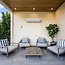 Quality Heating Calefactor infrarrojo para patio Calefactor Whitewarm con mando a distancia 1800 - 2400Watt