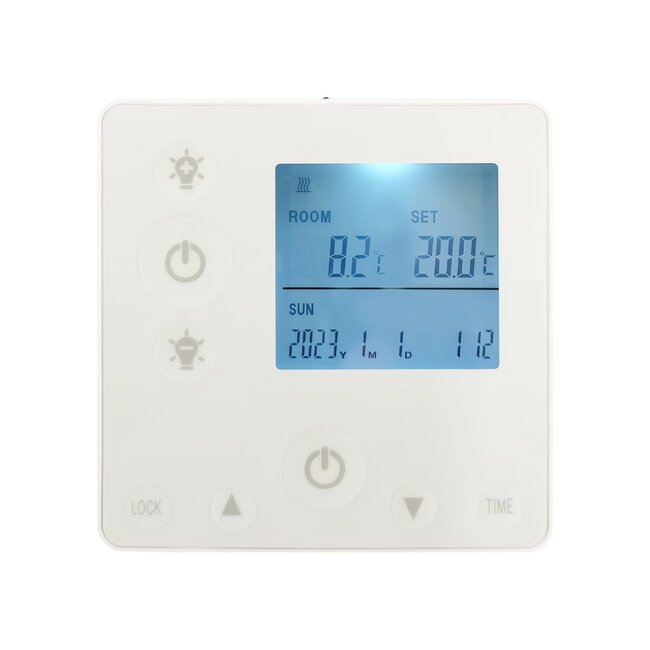 Quality Heating QH-HL Serie HL Panel infrarrojo Wifi con iluminación LED 63x128 cm 840Watt