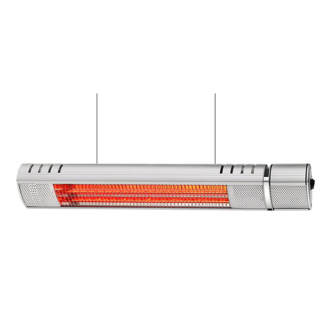 Quality Heating Calentador infrarrojo QH-TH Golden de 2000 W y 3000 W con mando a distancia