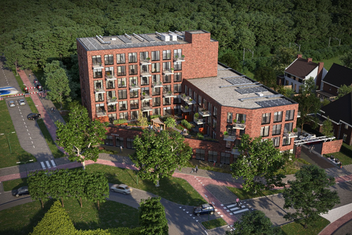 54 pisos de nueva construcción Deventer