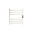 Quality Heating Radiador toallero eléctrico negro con termostato A-CS06G-W