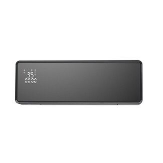 Quality Heating Calefacción cerámica de pared ThermoBlack con termostato WiFi