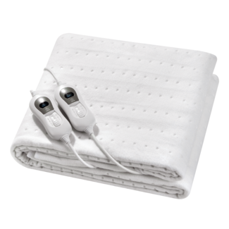 Quality Heating Manta eléctrica QH - 2 personas 160 x 140 cm con elásticos en las esquinas y controladores